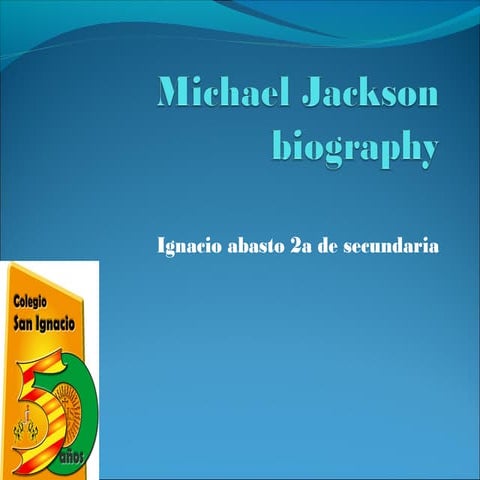 Michael jackson biography