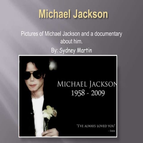 Michael jackson project new