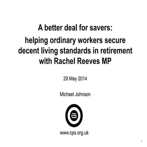 Michael Johnson slide presentation