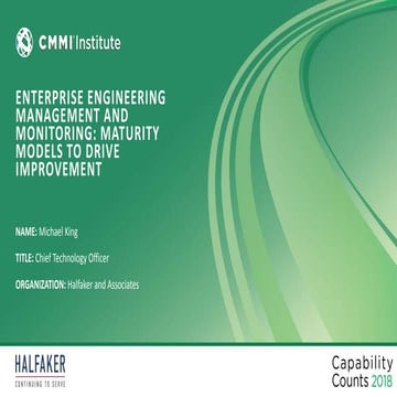 Using an Engineering Maturity Model to drive Self-Improvement