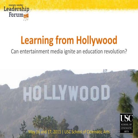 Michael Levine: Learning From Hollywood