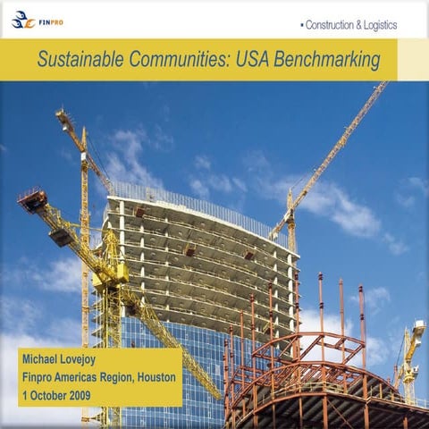 Tehokas ja kestävä kunta -seminaari 1.10.2009 /Michael Lovejoy