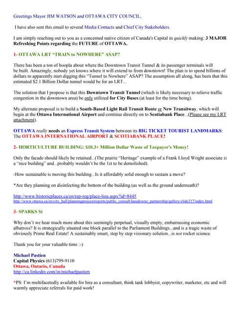 Crime Prevention Ottawa Letter Jan 2 ’10 | DOC