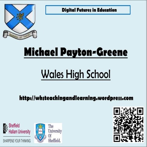 OERs to promote good practice in school - DeFT regional conference 2 October ...