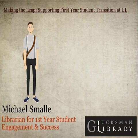 University of Limerick Library supports first year student transition 