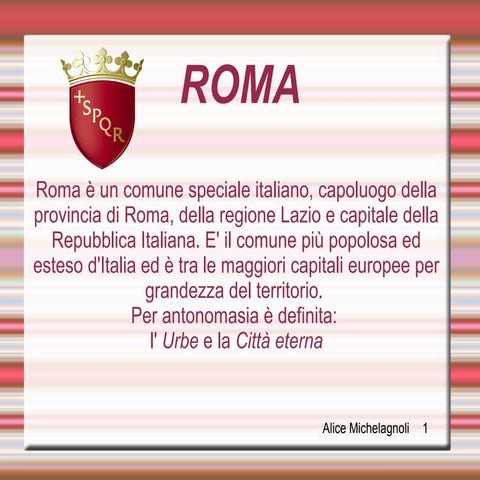 Roma | PPT