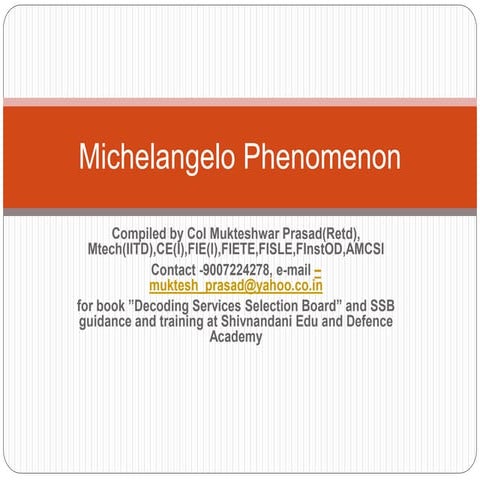 Michelangelo phenomenon