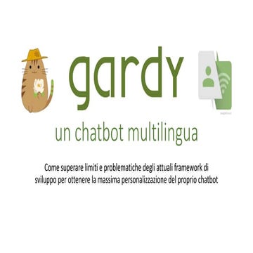 Gardy, un chatbot multilingua