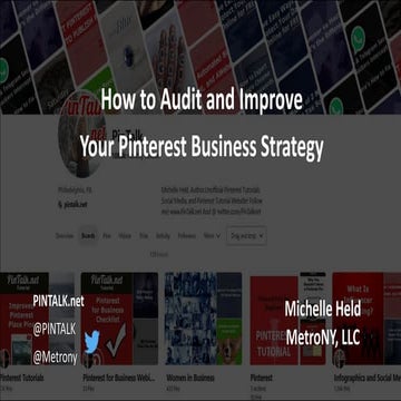 How to Audit and Improve Your Pinterest Business Strategy