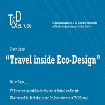 Michel Sacotte - Schneider Electric