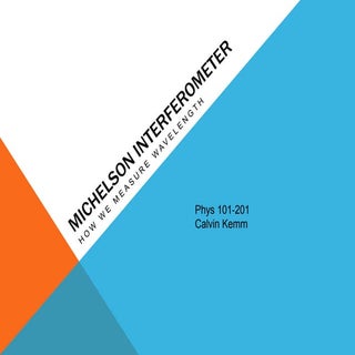 Michelson interferometer