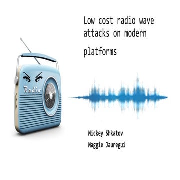 CSW2017 Mickey+maggie low cost radio attacks on modern platforms