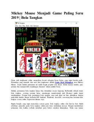 slot mesin uang asli