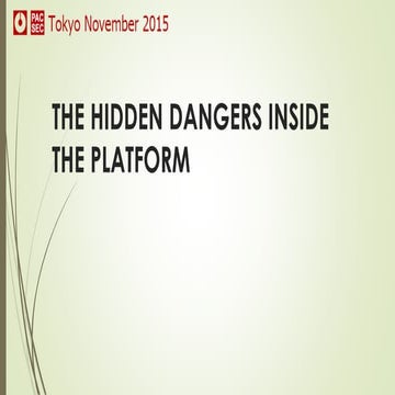 Mickey  threats inside your platform final