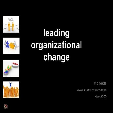 Organizational Change