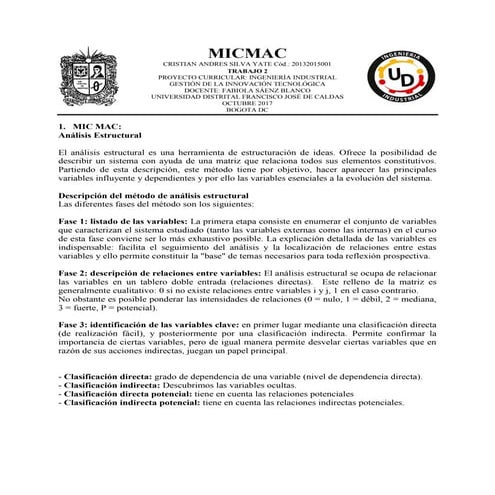 Mic mac | PDF