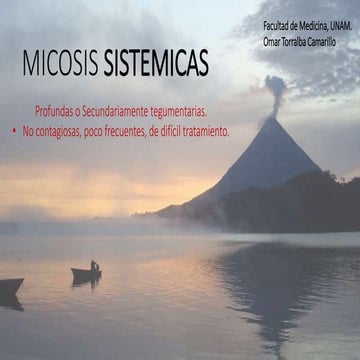 Micosis sistemicas