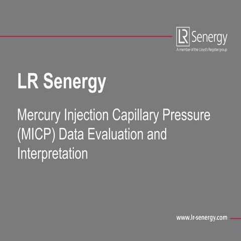 MICP QC & Interpretation Workflow | PDF