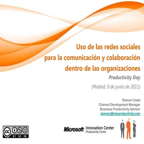 Mic productivity productivity-day-madrid-20110609-socialnetworks-ramoncosta