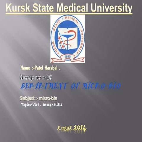 Micro bio (viral encephalitis)