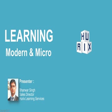 Micro modern learning 