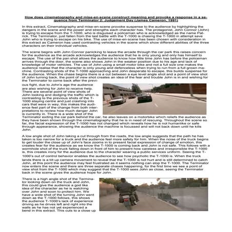 Terminator 2: Micro analysis 