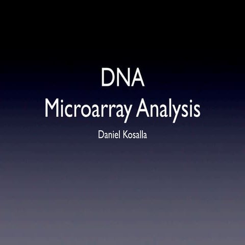 Microarraydna