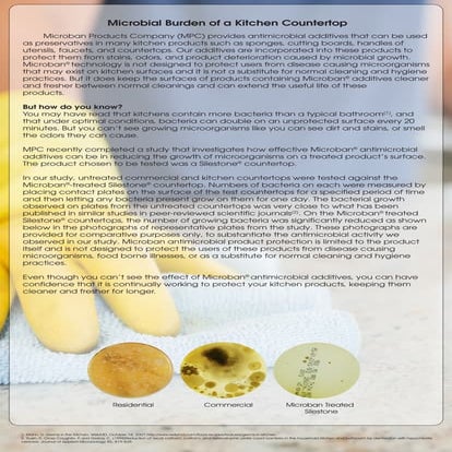 Microban antimicrobial protection | PDF
