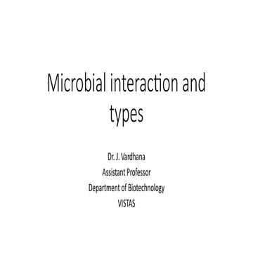 Microbial interaction and types.....pptx