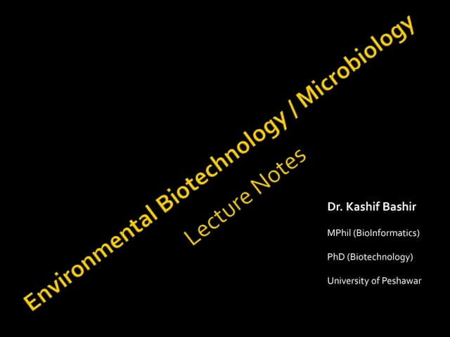 Microbial habitats