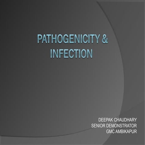 Microbial pathogenicity