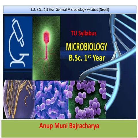 Microbiology -T.U. B.Sc. 1st Year General Microbiology Syllabus (Nepal)