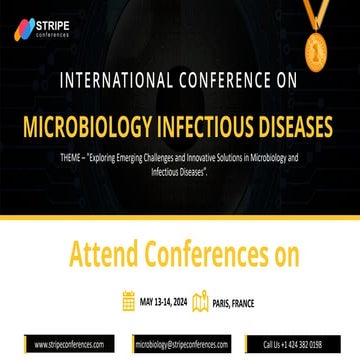 International Conference on Microbiology & Infectious Diseases | PDF