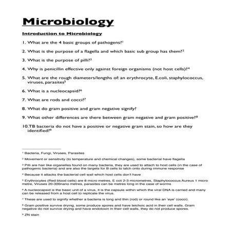 Microbiology | PDF