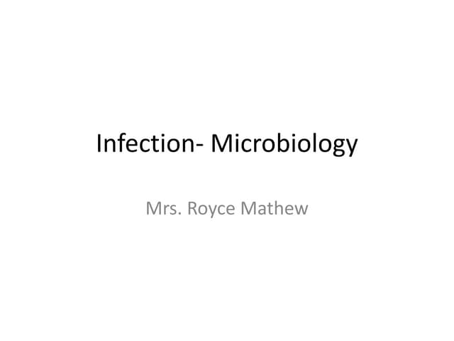 Microbiology Series 1- Infection.pptx