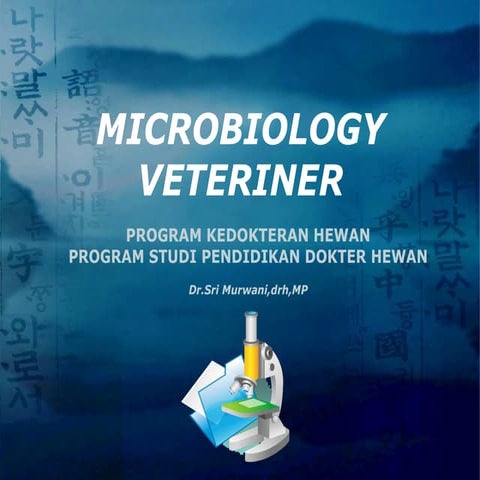 Microbiology veteriner1 pendahuluan