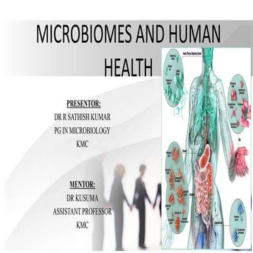 MICROBIOMES AND HUMAN HEALTH.pptx