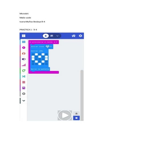 Microbit-Make code | DOCX