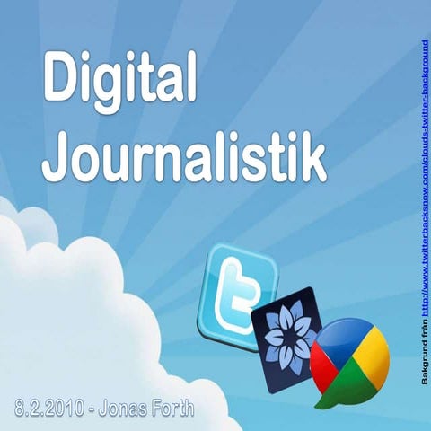 Digital journalistik