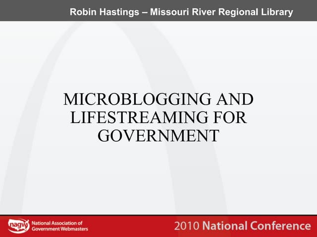 Microblogging nagw