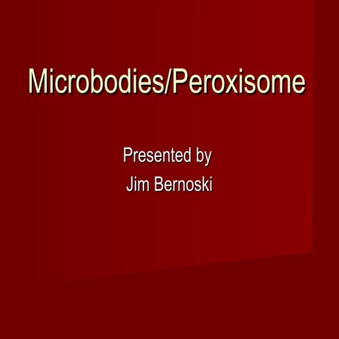 Microbodies