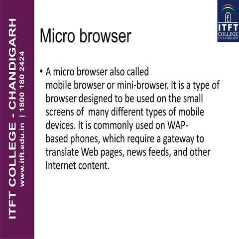 ITFT_Micro browser