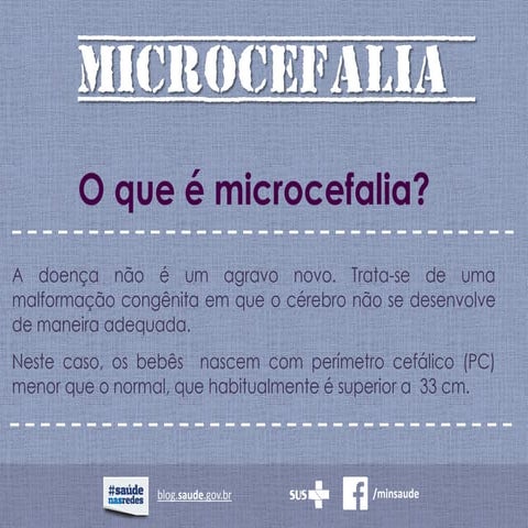 Microcefalia - Perguntas e Respostas