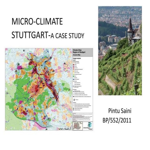 Microclimate stuttgart case study