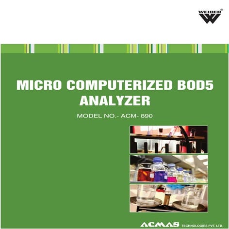 Micro Computerized Bod5 Analyzer by ACMAS Technologies Pvt Ltd.
