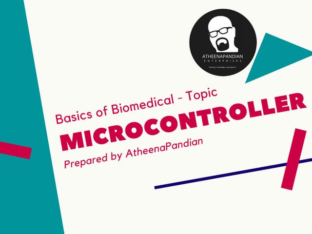 Microcontroller   basics