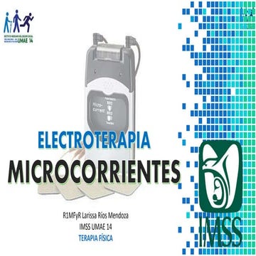 Microcorrientes: electroterapia