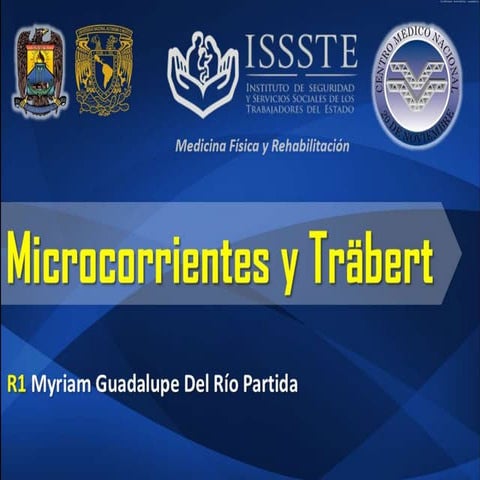 Microcorrientes y Trabert