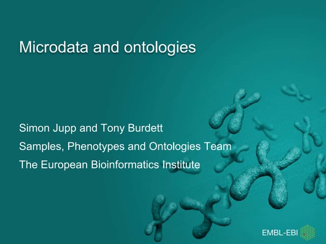 schema.org and biomedical ontologies 