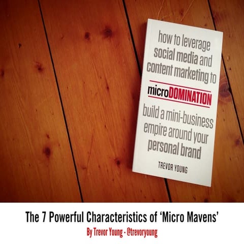 microDOMINATION - The 7 Powerful Characteristics of Micro Mavens